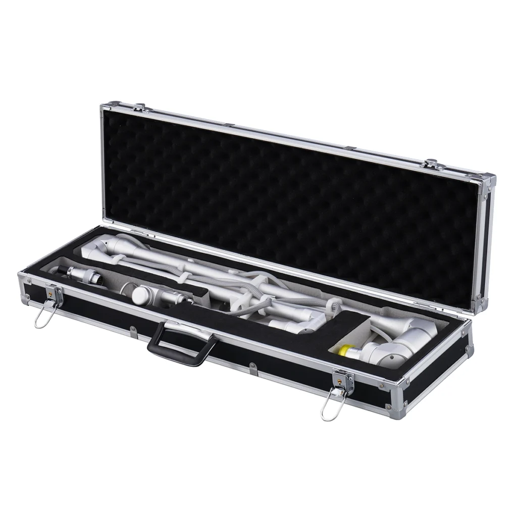 30W Desktop Fractional CO2 Laser Machine Articulated arm scanner handpiece and accessories for 30W desktop CO2 laser machine