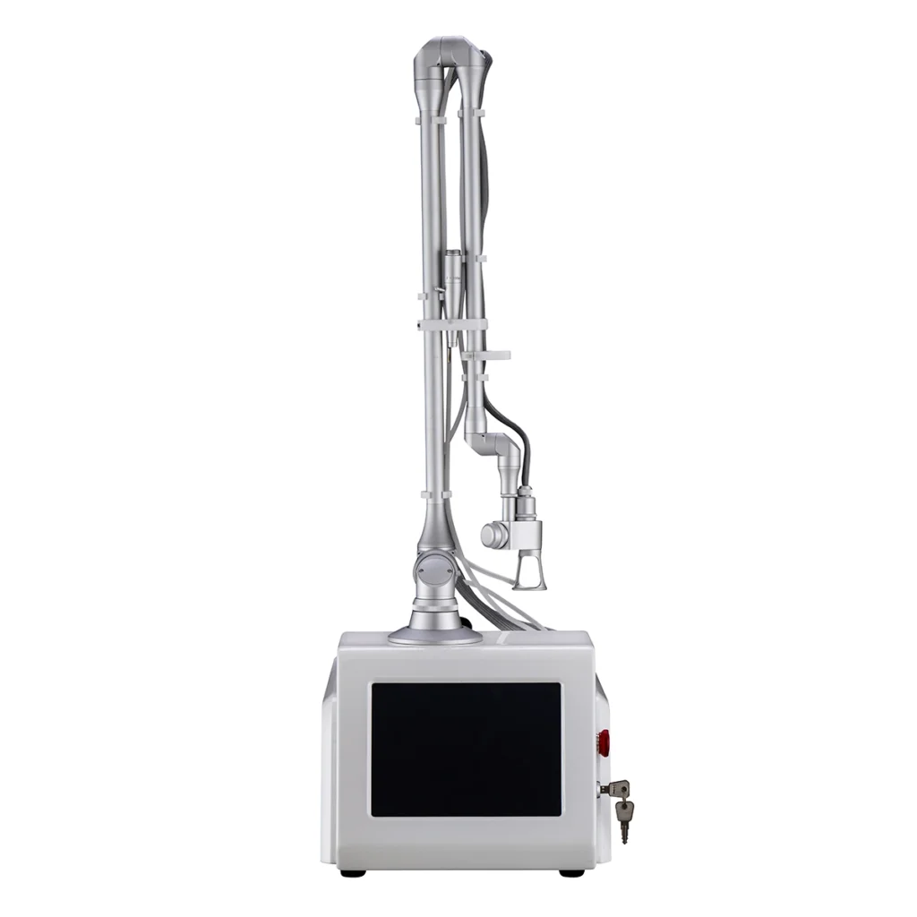 30W Desktop Fractional CO2 Laser Machine 30W desktop CO2 laser machine with articulated arm and fractional scanner handpiece