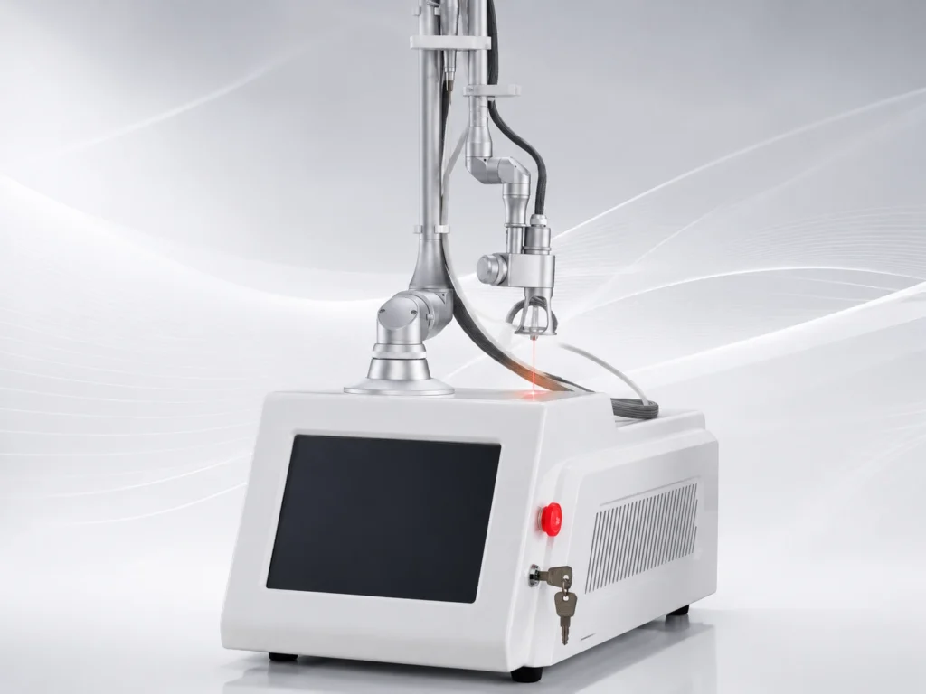 30W Desktop Fractional CO2 Laser Machine 30W desktop CO2 laser machine with RF metal tube for stable energy output and reliable performance
