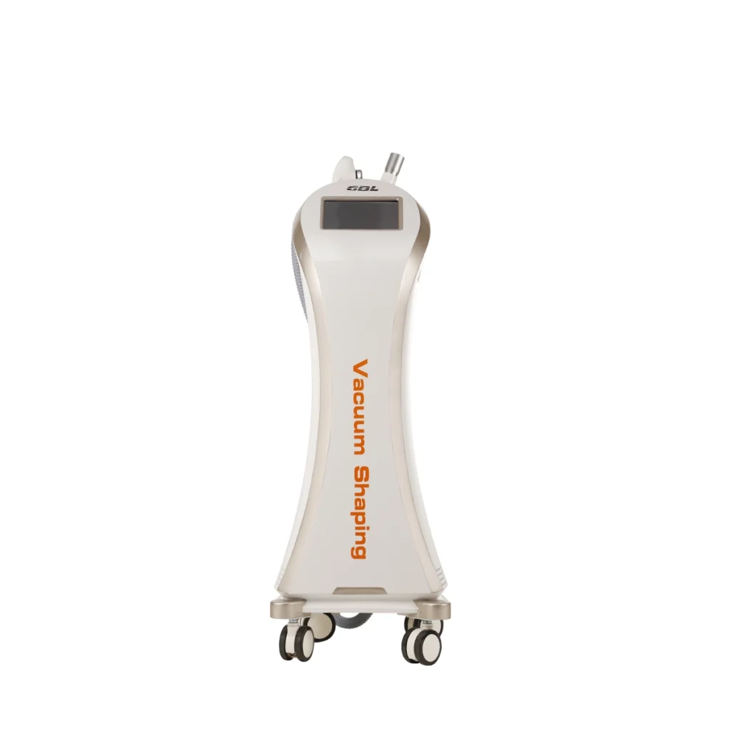 VRF vacuum infrared system front view for body care wellness and lymphatic drainage treatments