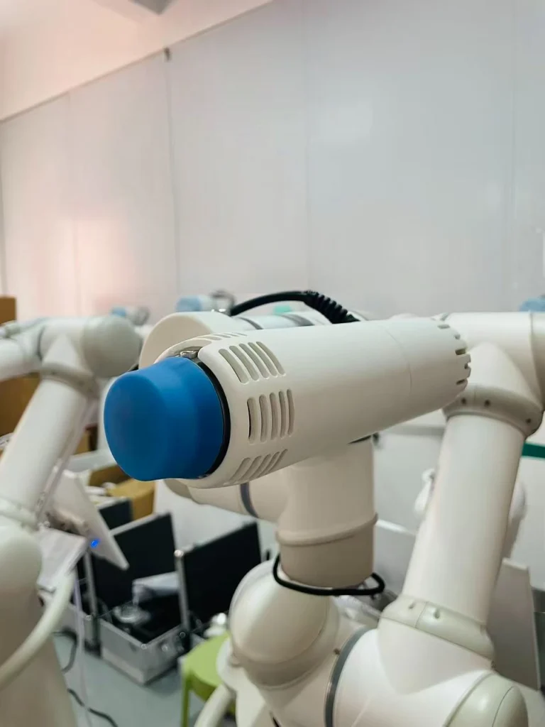 Percussion massage head of AI multifunctional massage robot
