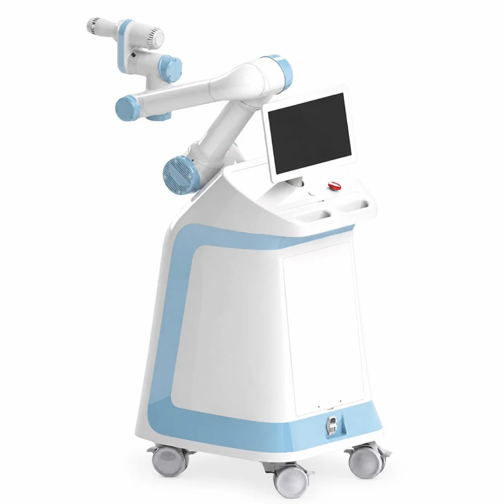 AI multifunctional massage robot front view